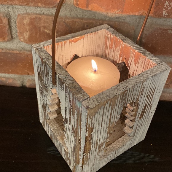 Rustic lantern holder for handle - Picture 7 of 12